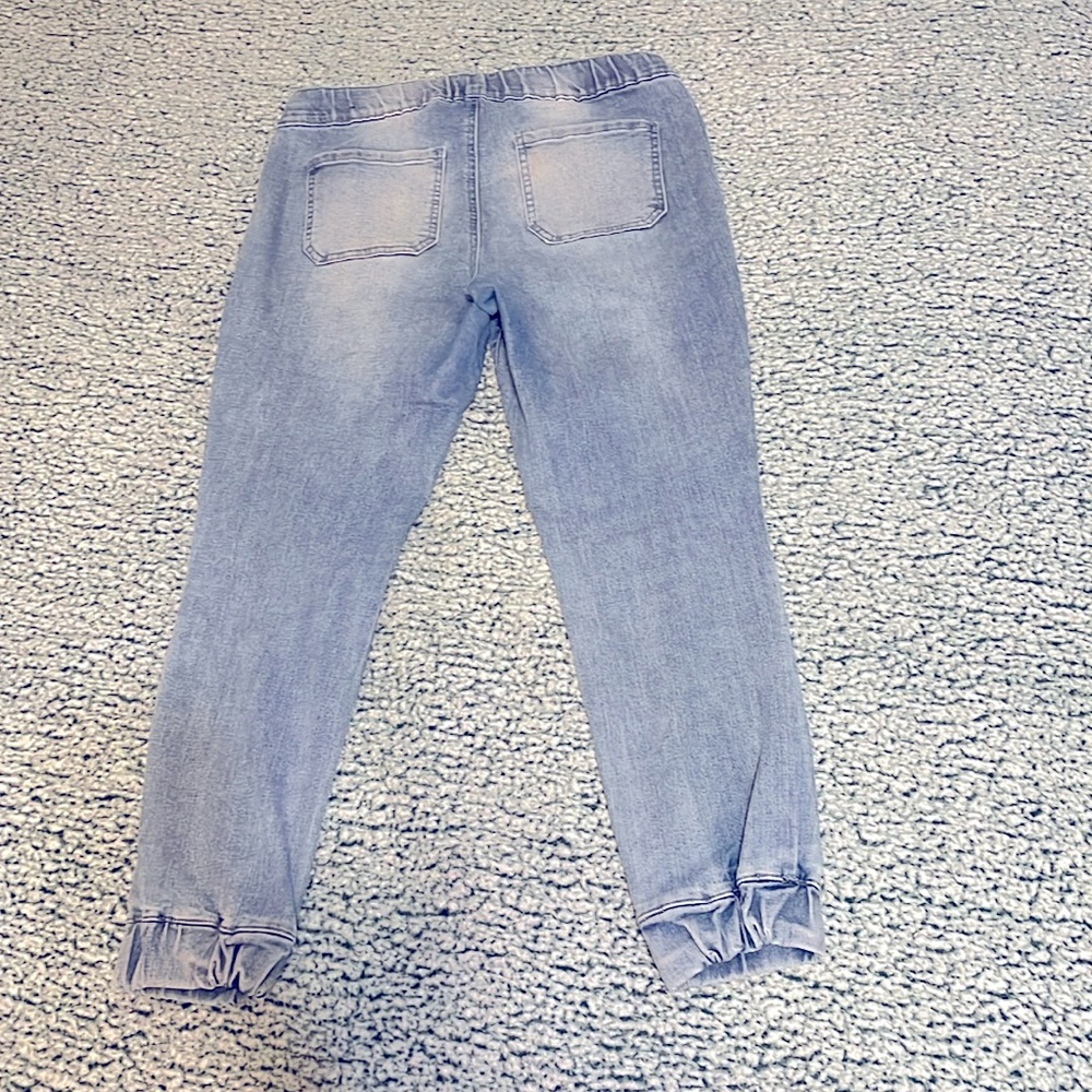 Blue Jean drawstring joggers - Picture 2 of 6
